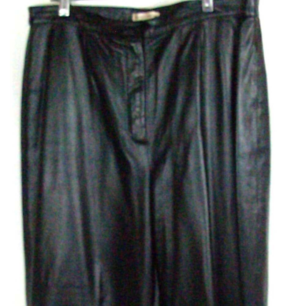 Apostrophe Leather Pants Black Size 12